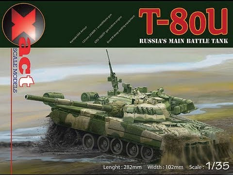 *Clearance* Xact 1:35 T-80U Russian MBT (LW)