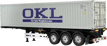 Tamiya 1:14 40FT Container 3 Axle Semi Trailer