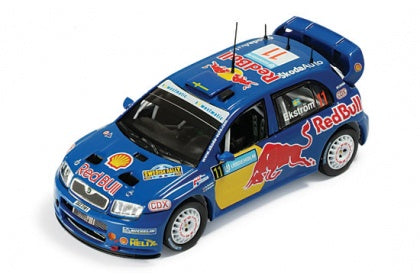 Ixo 1:43 Skoda Fabia WRC #11 Rally Sweden 2005