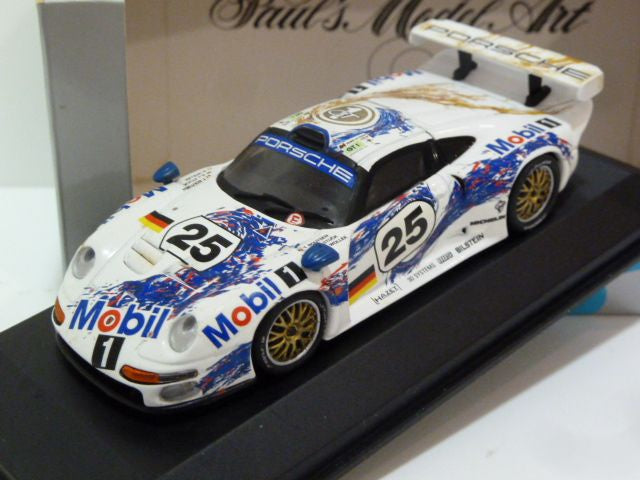 "Pre owned" Minichamps 1:43 Porsche 911 GT 1 Le Mans 1996