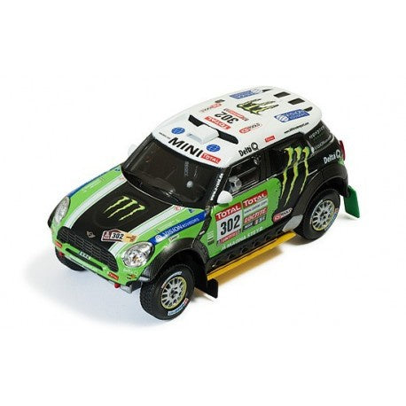 Ixo 1:43 Mini ALL 4 Racing #302 Winner Dakar Rally 2012