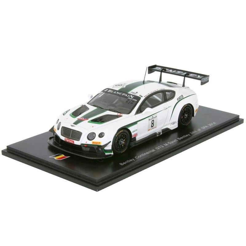 *Pre-Owned* Spark 1:43 Bentley Continental GT3 M-Sport 24H 2014