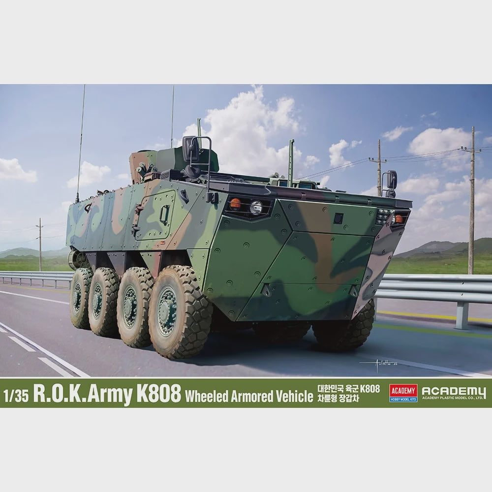 Academy 1:35 R.O.K. K808 Wheeled Armoured Vehicle