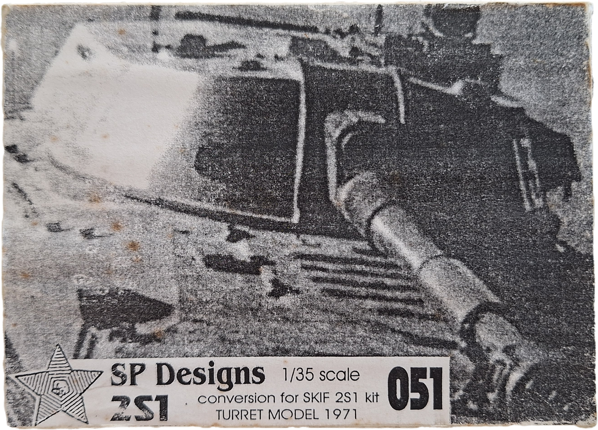*Missing Box* SP 1:35 2S1 Turret Mod. 1971 Resin Conv. Set (LW)