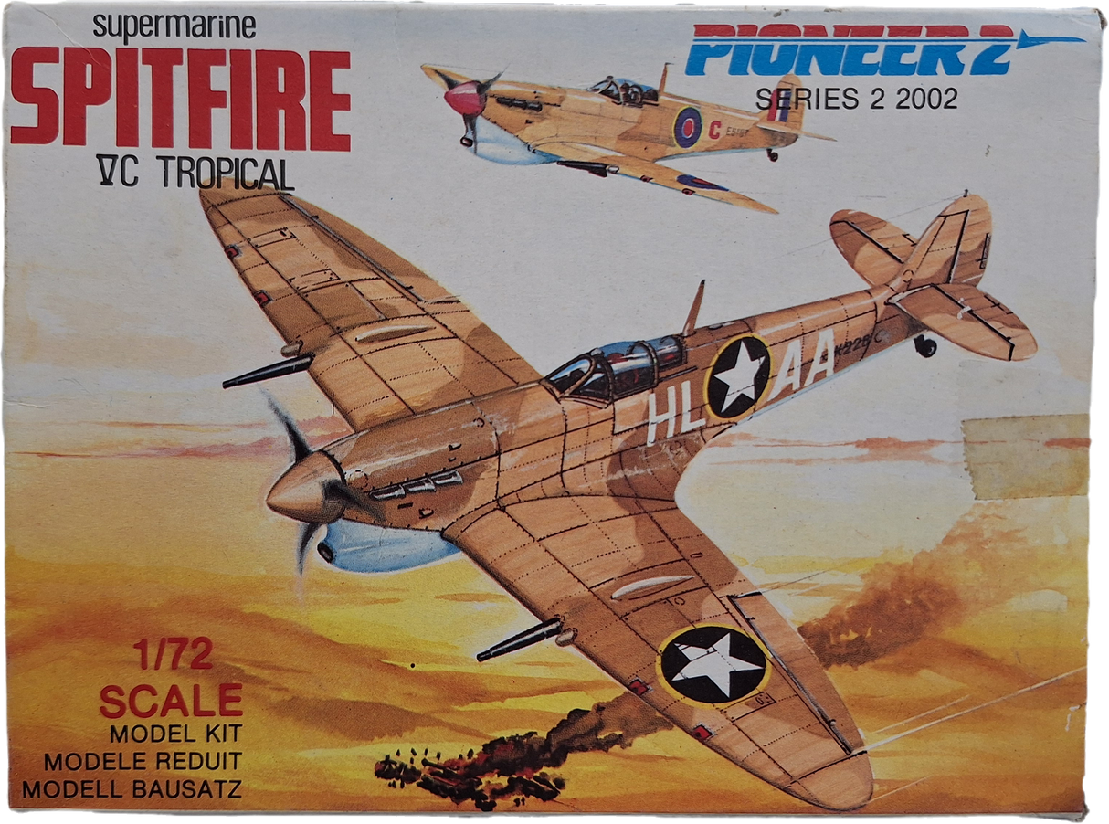 *Vintage, Sealed* Pioneer 2 1:72 Spitfire VC Tropical (FMS)