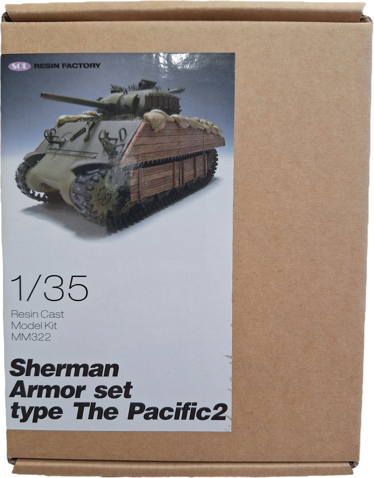 SOL 1:35 Sherman Armour Set Type The Pacific 2 Resin Conv. Set (LW)