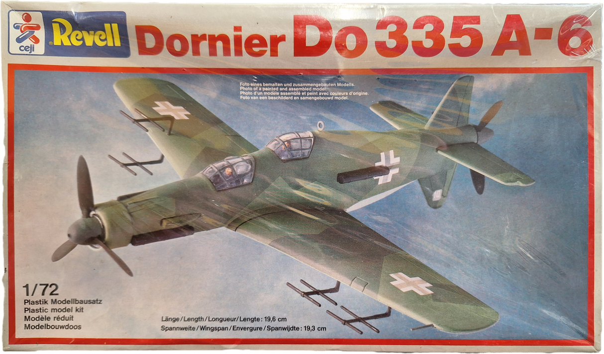 *Vintage, Sealed* Revell/Ceji 1:72 Dornier Do335 A-6 (FMS)