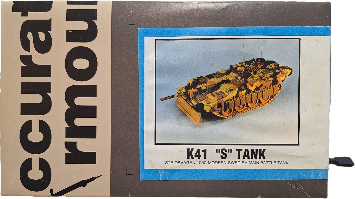 Accurate 1:35 Swedish Stridsvagen 103C Full Resin Kit (LW)