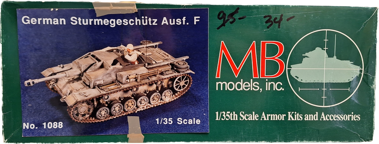 MB 1:35 German Sturmgechutz III Ausf. F Full Resin Kit (LW)