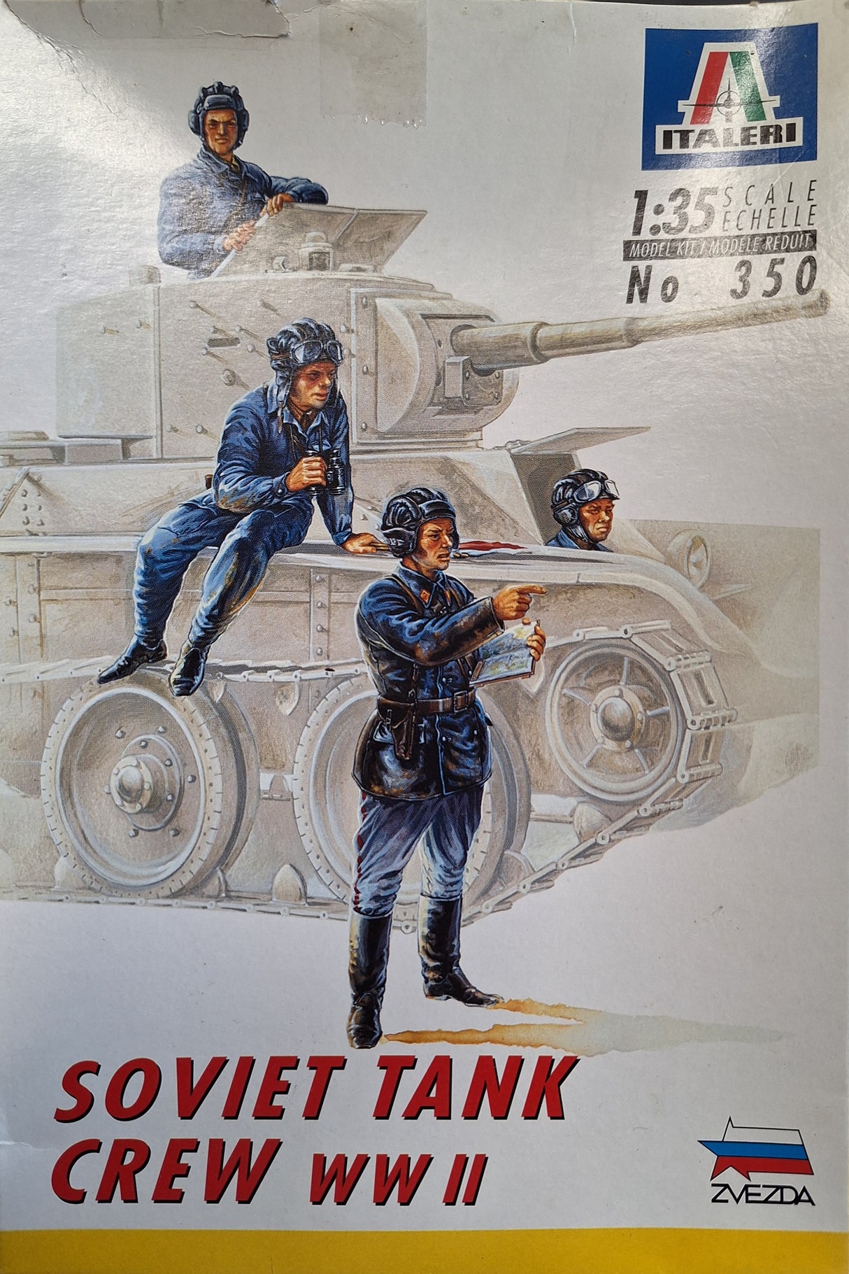 Italeri 1:35 Soviet Tank Crew WWII (LW)