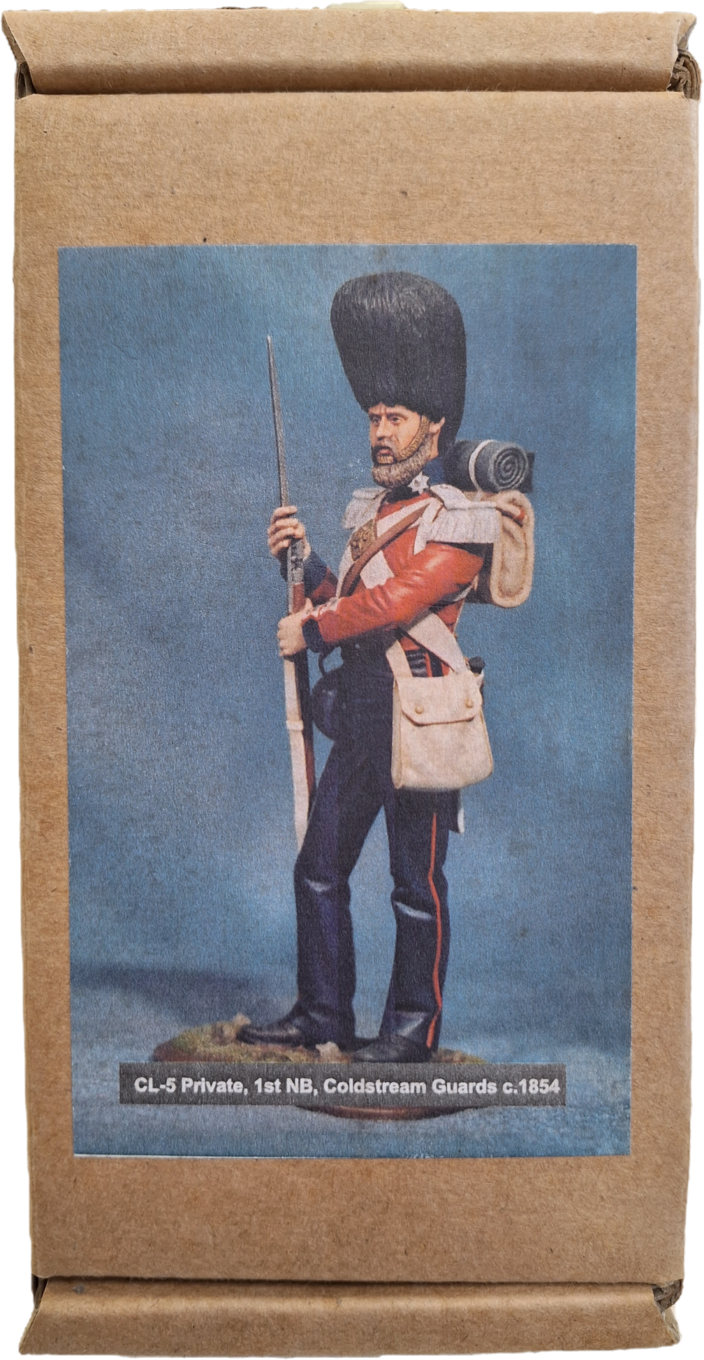 Bonapartes 100mm Private 1st NB Coldstream Guards 1854 Resin Figure (LW)