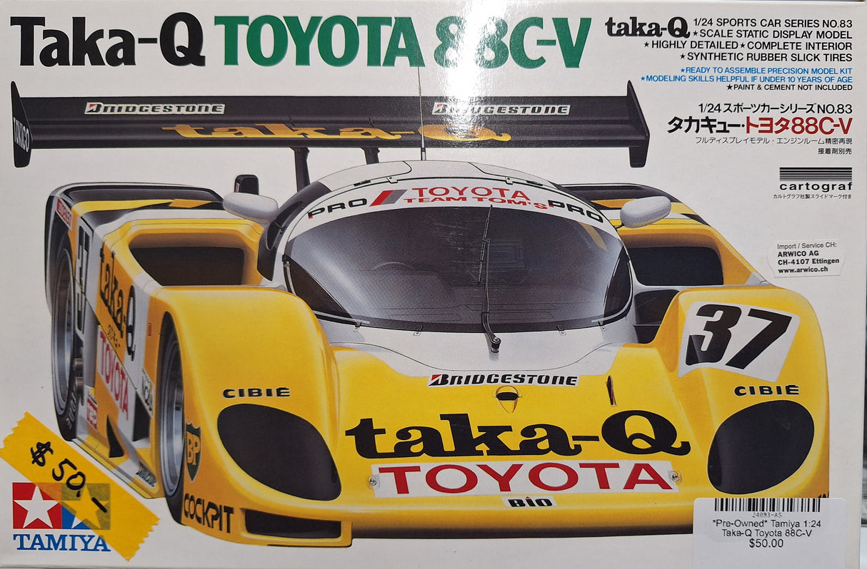*Pre-Owned* Tamiya 1:24 Taka-Q Toyota 88C-V