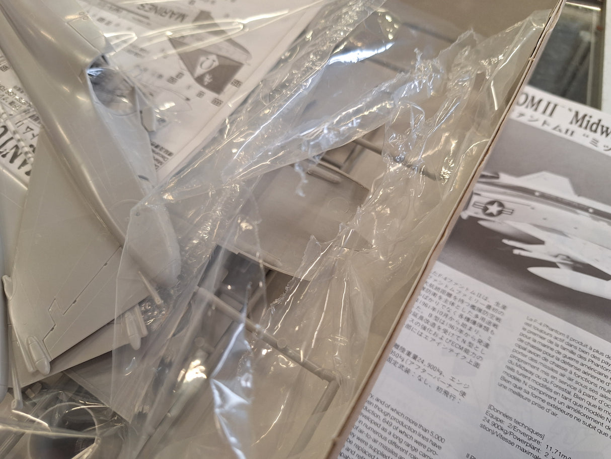 *Unsealed* Hasegawa 1:48 F-4N Phantom II 'Ark Royal' (LW)