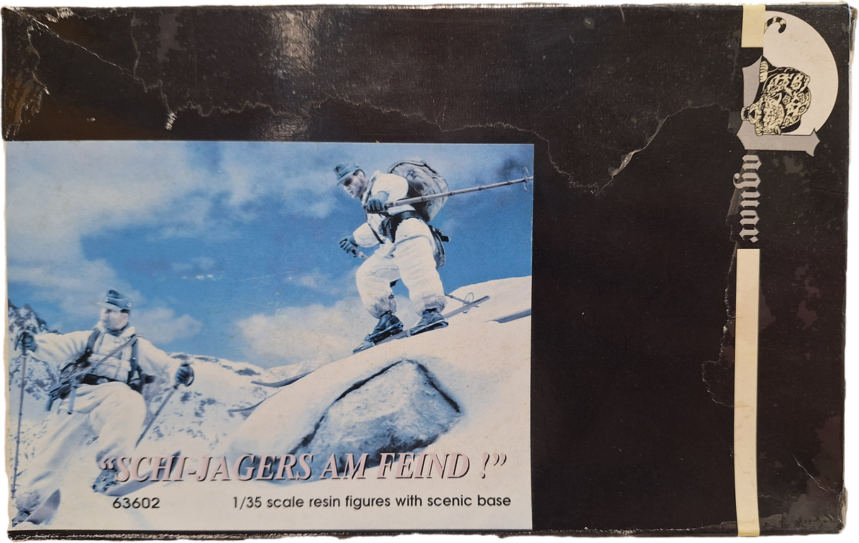 Jaguar 1:35 "Schi-Jagers Am Feind!" Resin Figures w/Scenic Base (LW)
