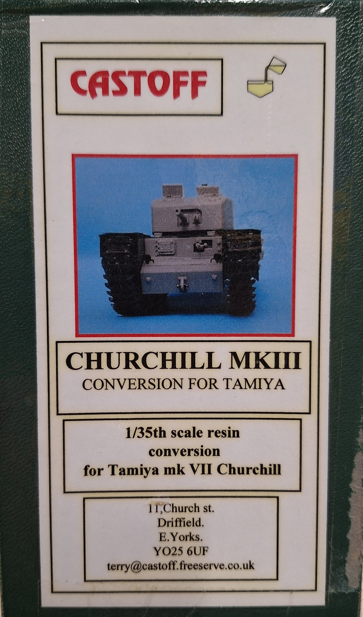 Castoff 1:35 Churchill MKIII Conv. Resin Kit