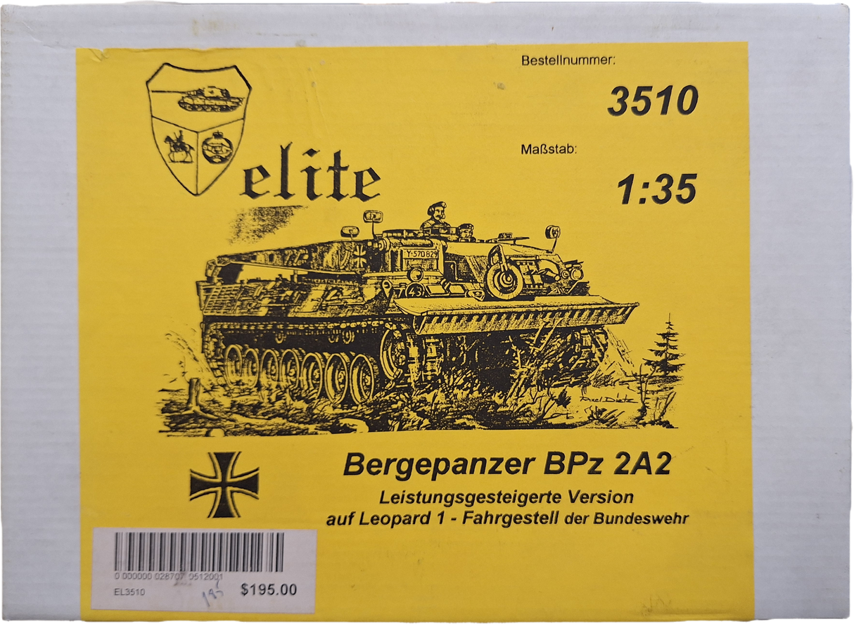 Elite 1:35 Bergepanzer BPz 2A2 Full Resin Kit (LW)