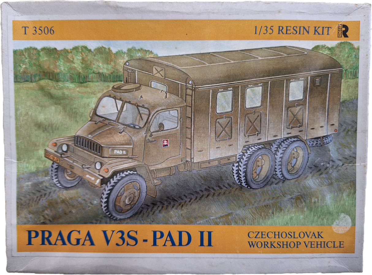 *Aged Parts* IR Hobby 1:35 Praga V3S-Pad II Full Resin Kit (LW)