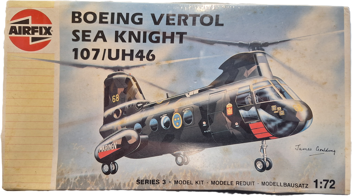 *Sealed, Vintage* Airfix 1:72 Boeing Vertol Sea Knight (FMS)