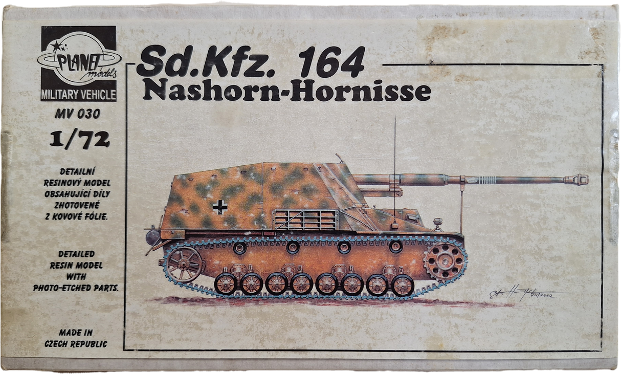Planet 1:72 Sd.Kfz. 164 Nashorn-Hornisse (LW)