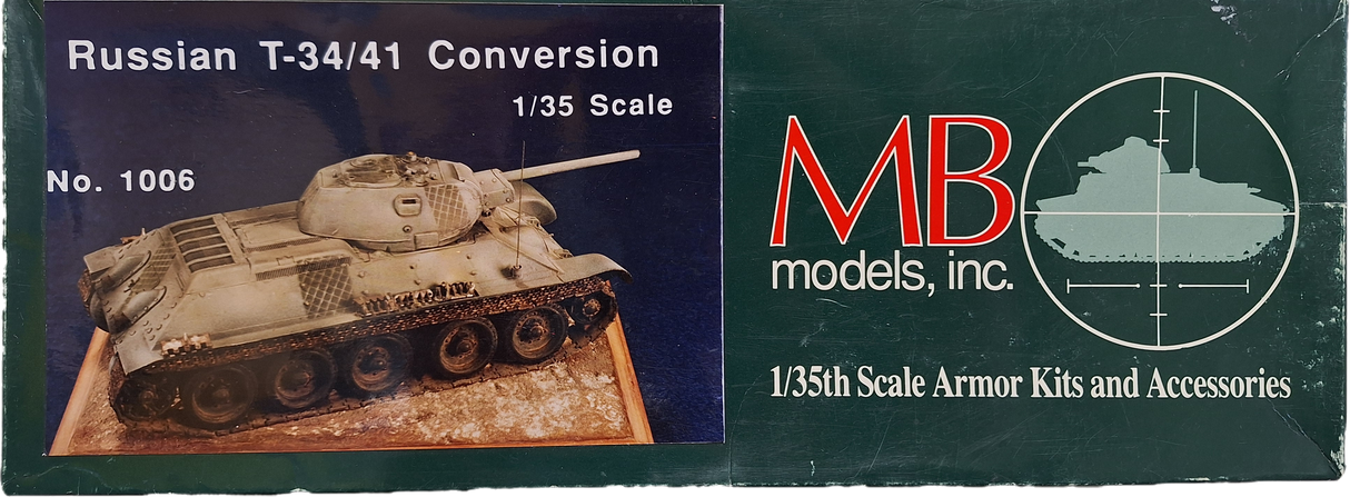 MB 1:35 Russian T-34/41 Resin Conv. Kit (LW)