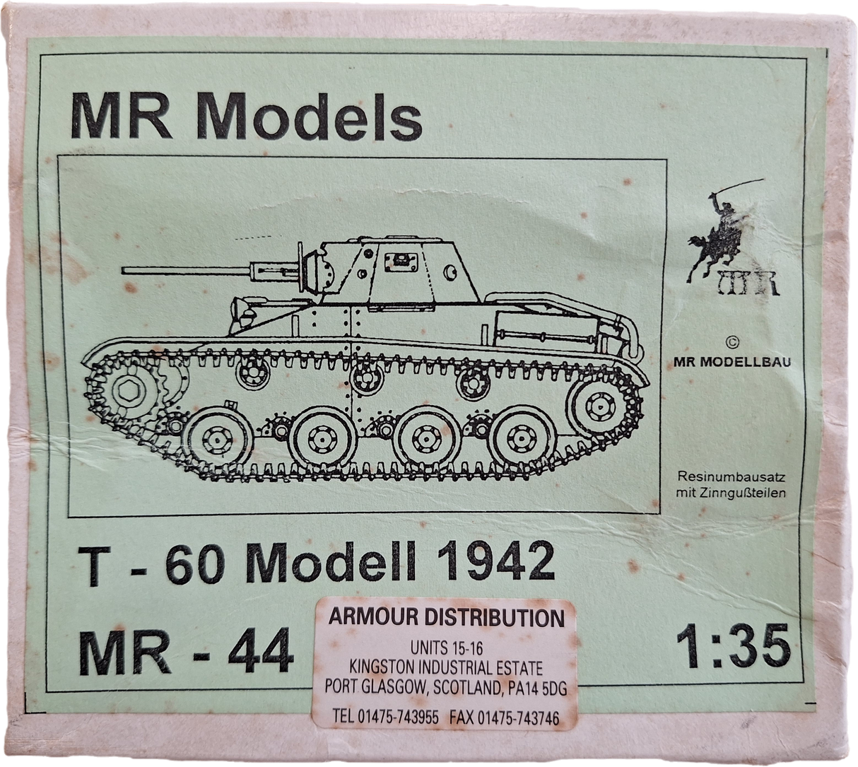 MR Models 1:35 T-60 Model 1942 Resin Conv. Set (LW)