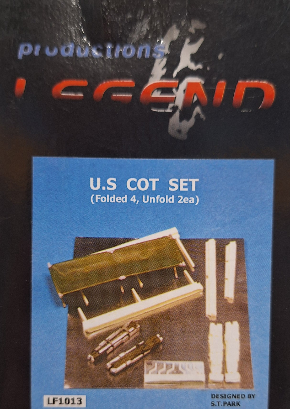 Legend 1:35 U.S. Cot Set Resin Set