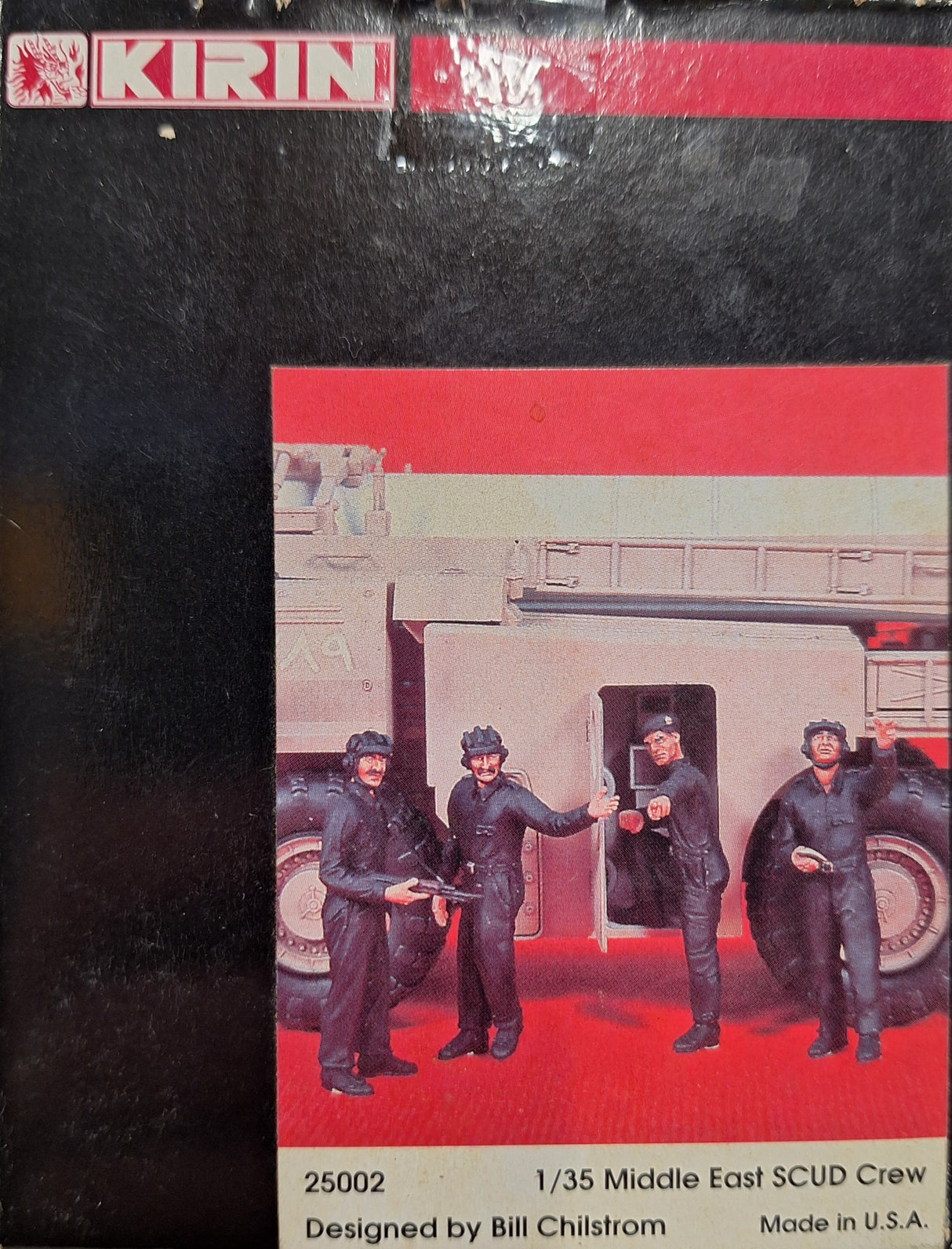 Kirin 1:35 Middle East SCUD Crew Resin Figures (4pcs)