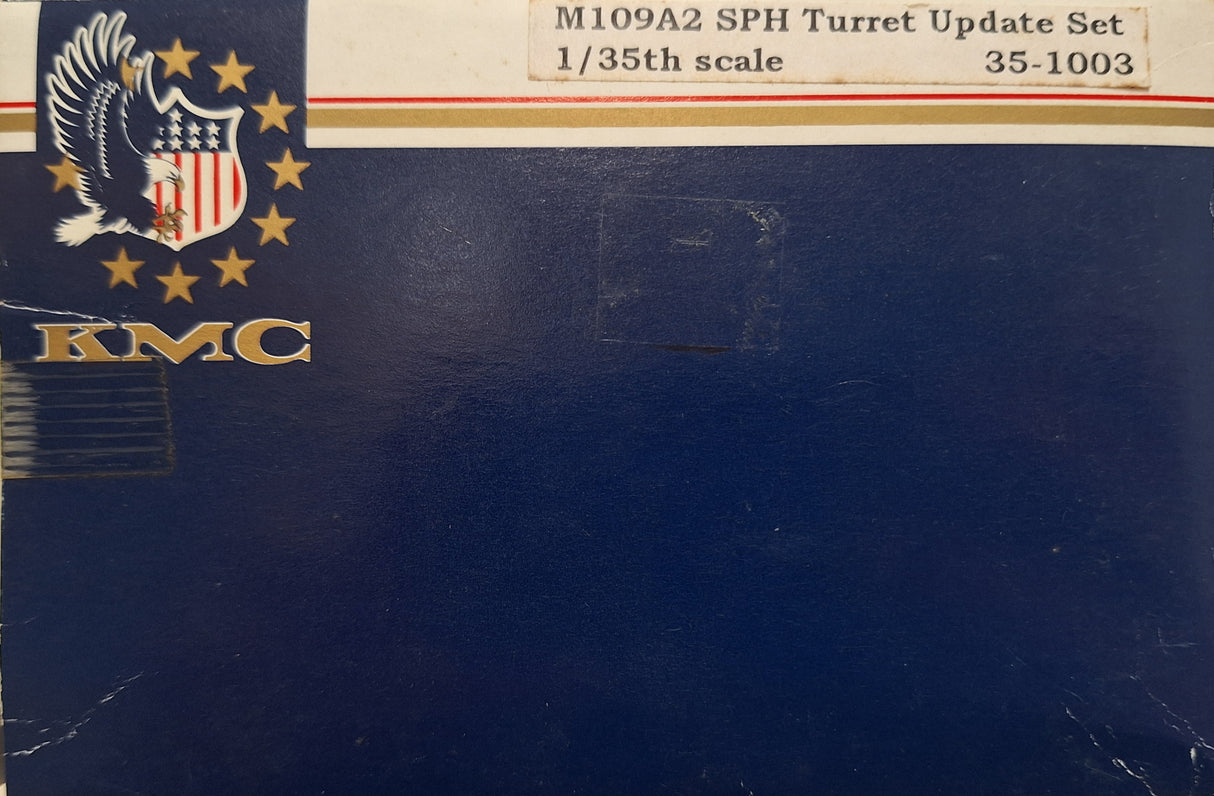 KMC 1:35 M109A2 SPH Turret Update Resin Set