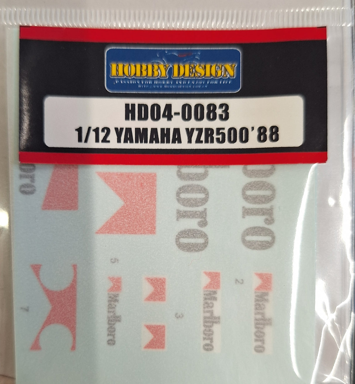 *Extras* Hasegawa 1:12 Yamaha YZR500 (OW98) (LW)