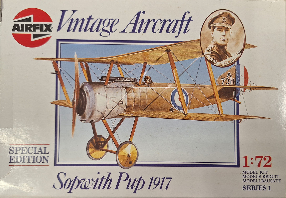 *Unsealed, Vintage* Airfix 1:72 Sopwith Pup 1917 (FMS)