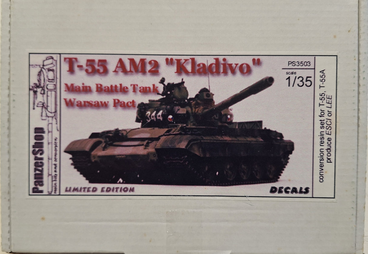 PanzerShop 1:35 T-55 AM2 "Kladivo" Resin Conv. Set