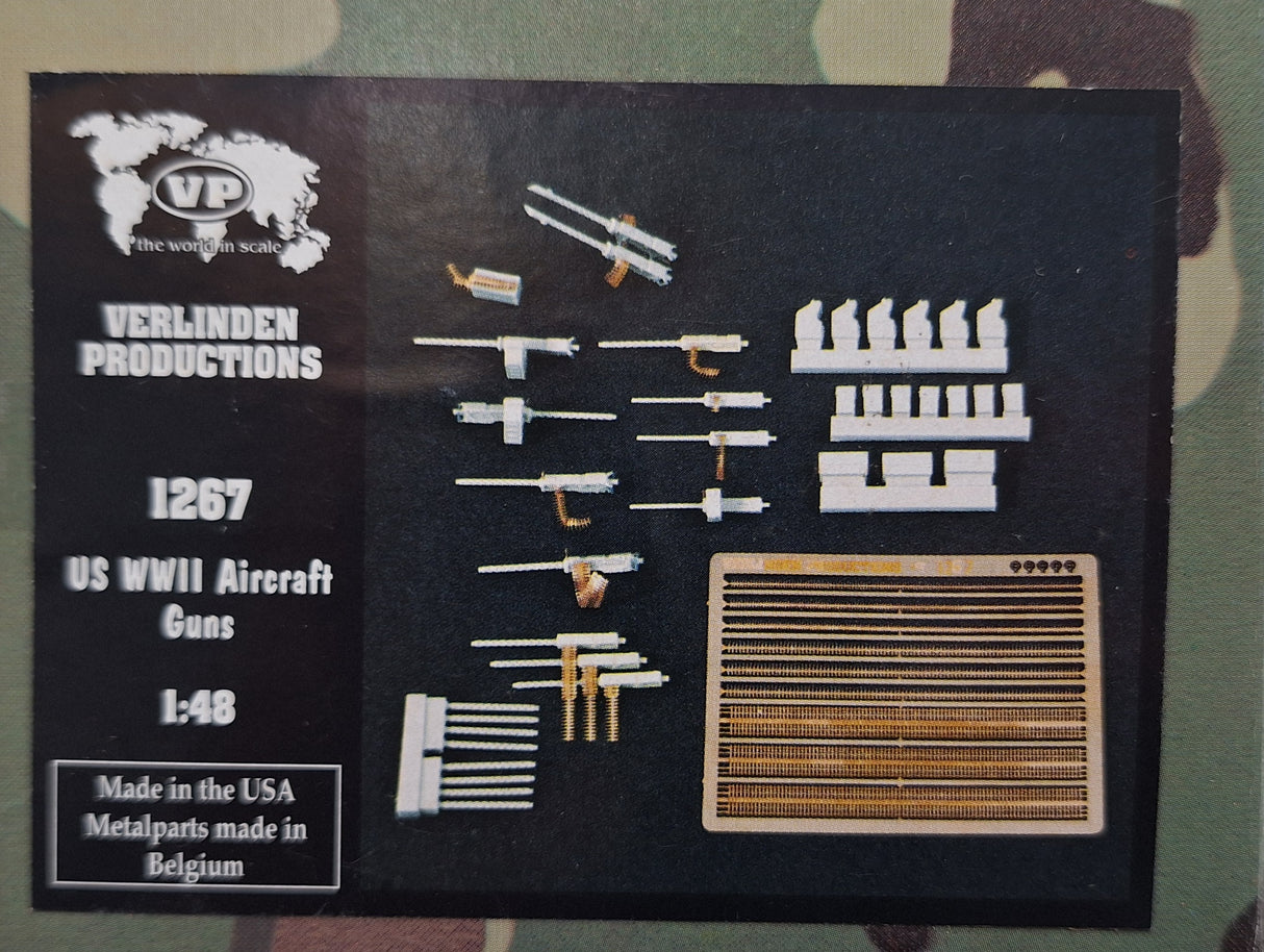 VP 1:48 US WWII Aircraft Guns Resin Set