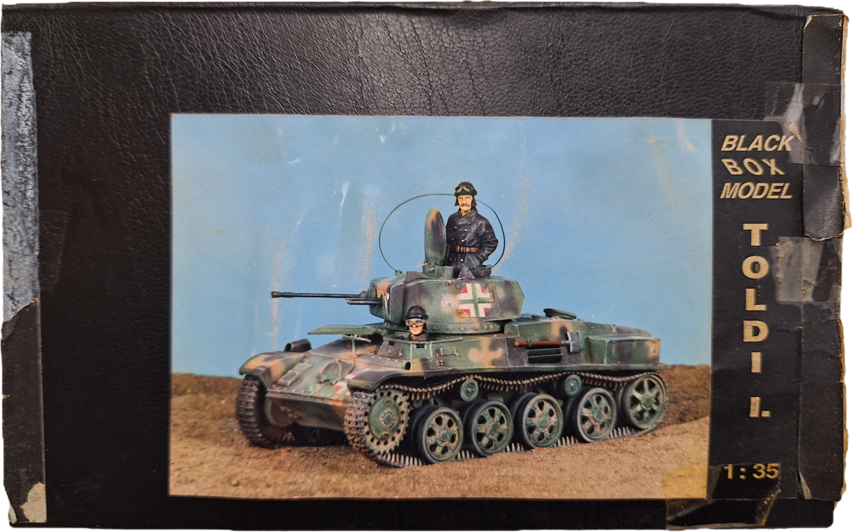 *Damaged* Black Box 1:35 Toldi I. Hungarian Light Tank Full Resin Kit (LW)