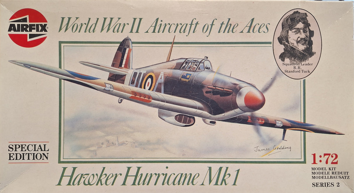 *Unsealed, Vintage* Airfix 1:72 Hawker Hurricane Mk1 (FMS)