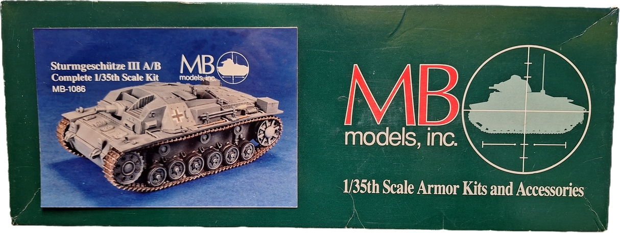 MB 1:35 German Sturmgechutz III A/B Full Resin Kit (LW)