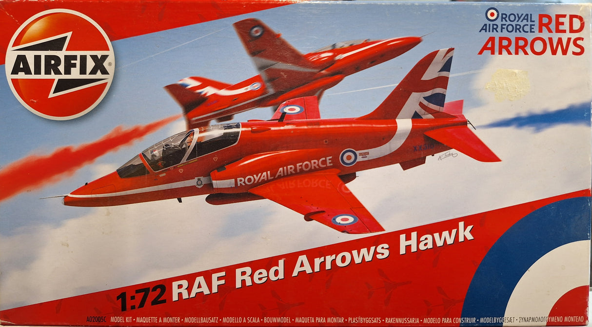 Airfix 1:72 RAF Red Arrows Hawk (FMS)