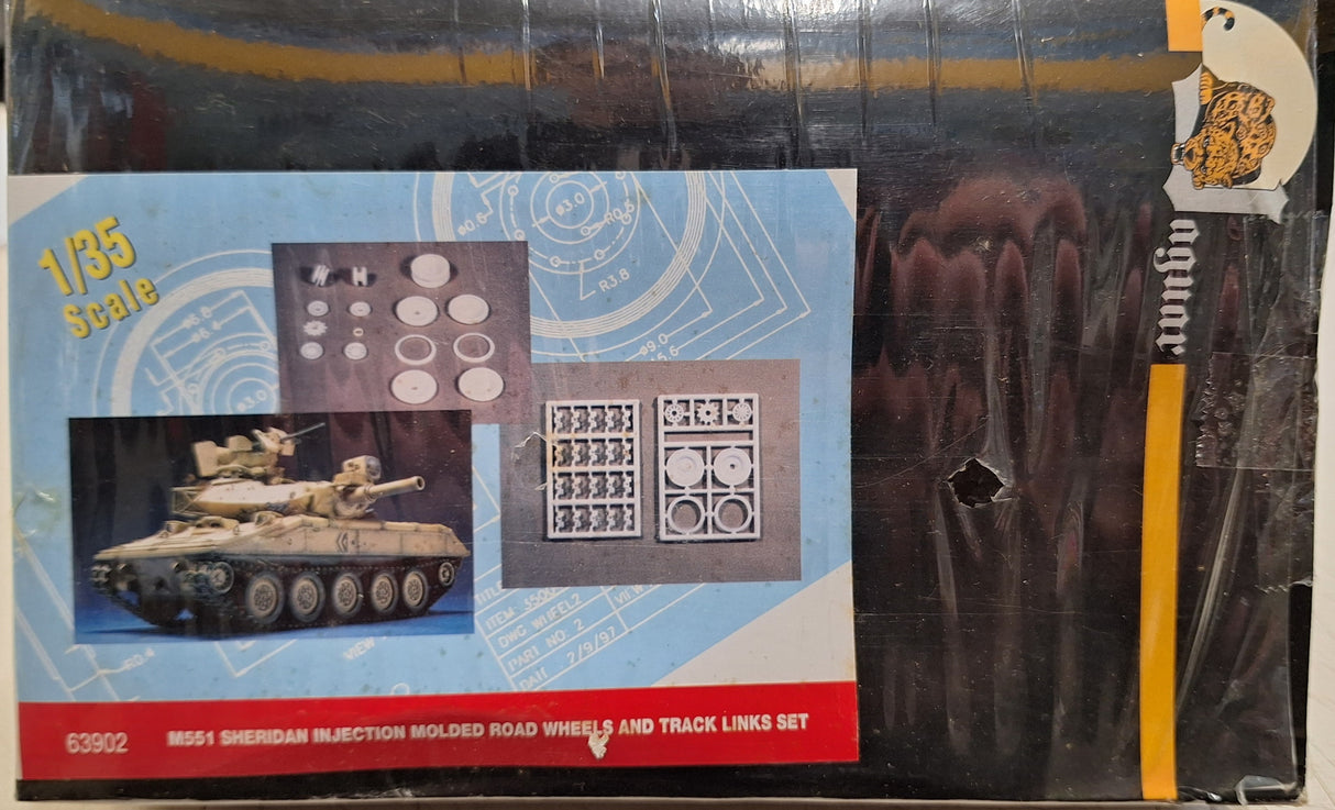 Jaguar 1:35 M551 Sheridan Road Wheels & Track Links Set (LW)