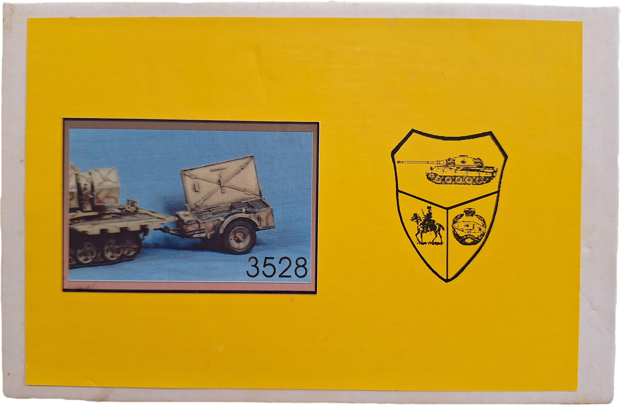 Elite 1:35 2cm Ammunition Box Auf Sd.AH. 51 Full Resin Kit (LW)