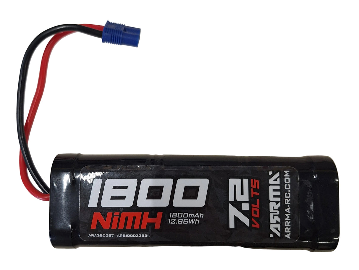 Arrma 7.2v 1800mAh NiMH Battery EC3 Plug