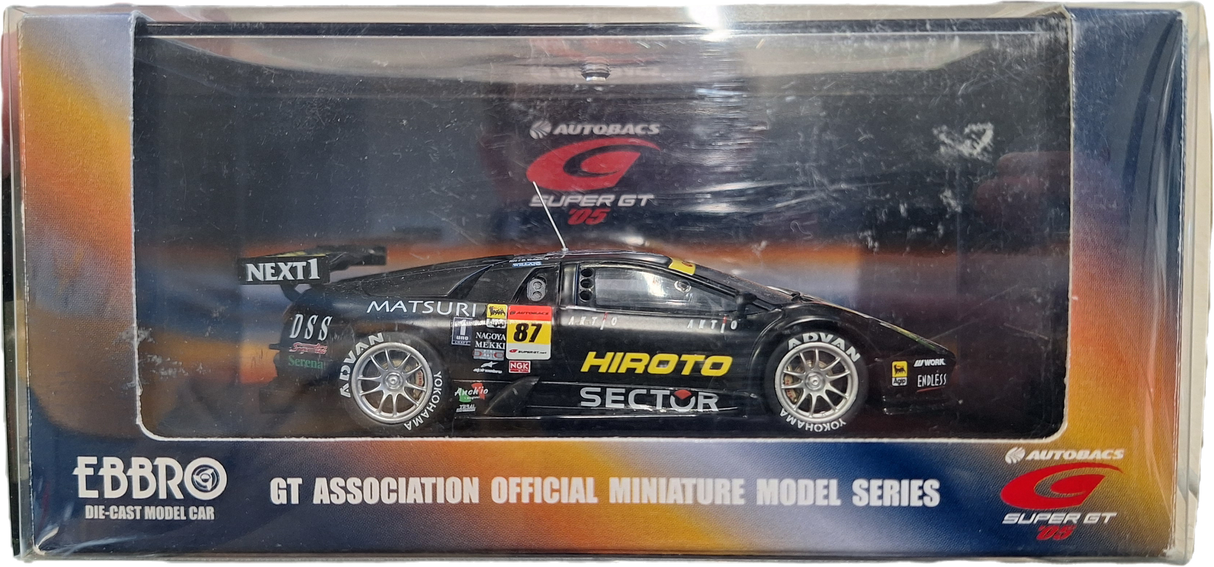 *Pre-Owned* Ebbro 1:43 JLOC Murcie RG-1 Super GT 300 2005 Black