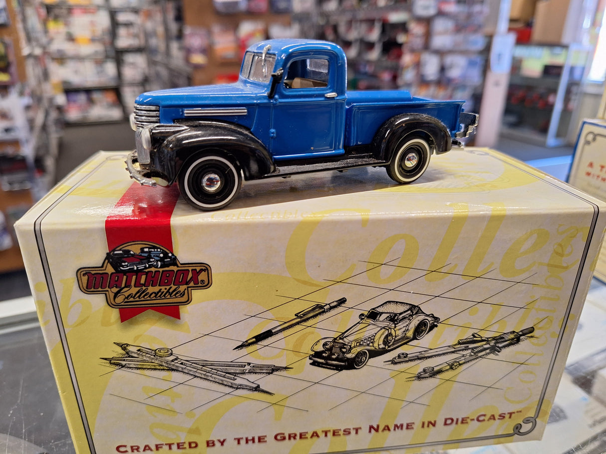 "Pre owned" Matchbox 1:43 1941 Chevy Model AK 1/2 Ton Pickup