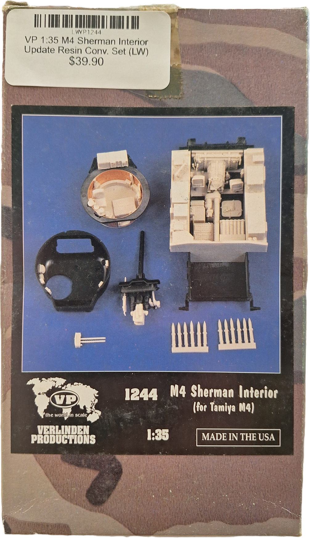 VP 1:35 M4 Sherman Interior Update Resin Conv. Set (LW)