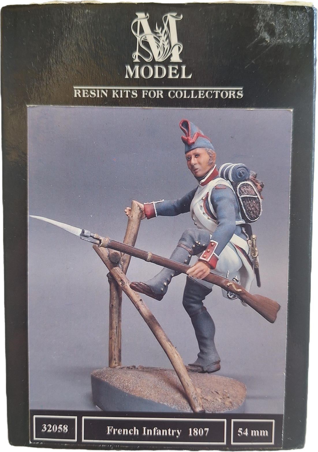 M Model 1:32/54mm French Infantry 1807 Resin Figure (LW)