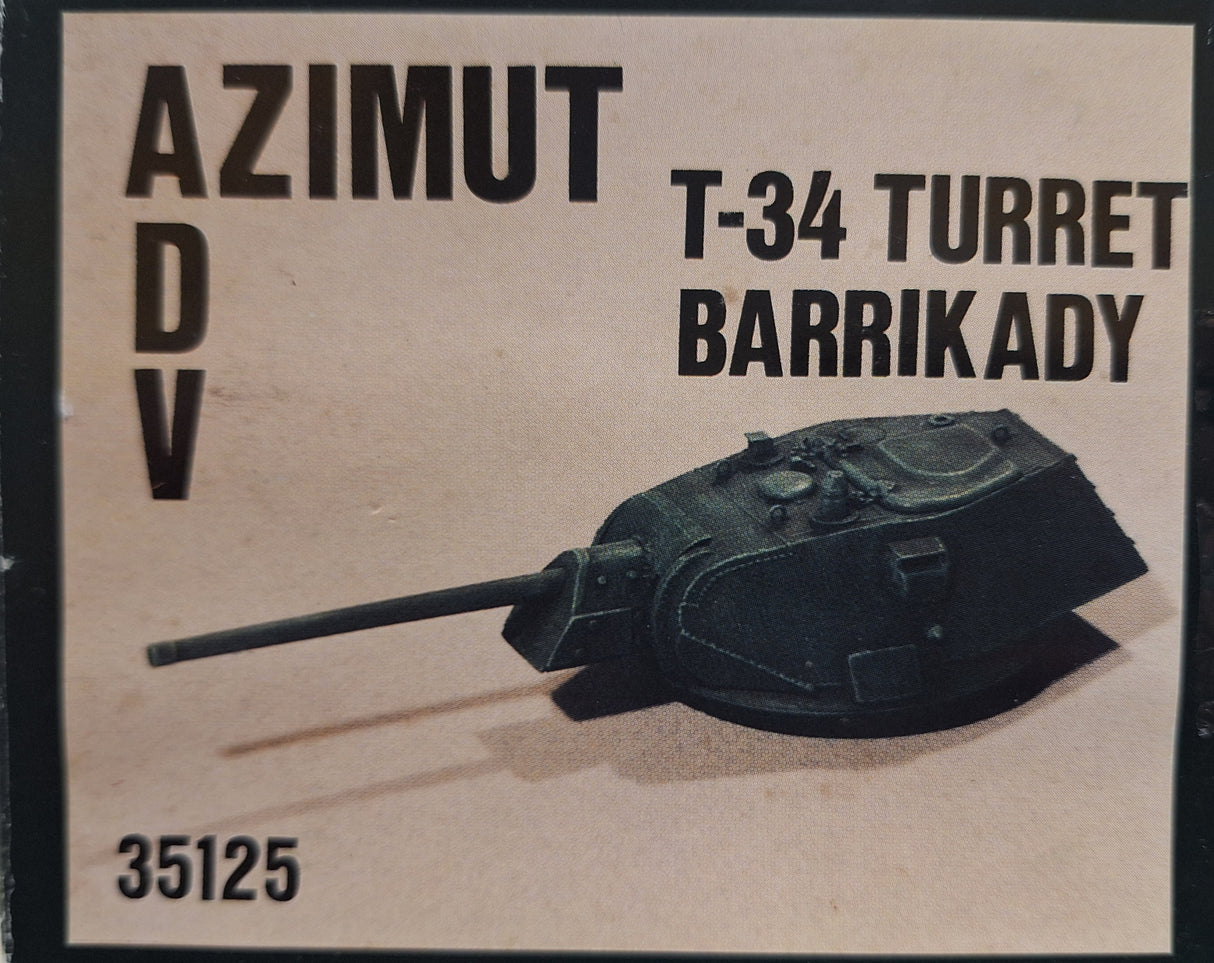 ADV 1:35 T-34 Resin Turret Barrikady Conv.