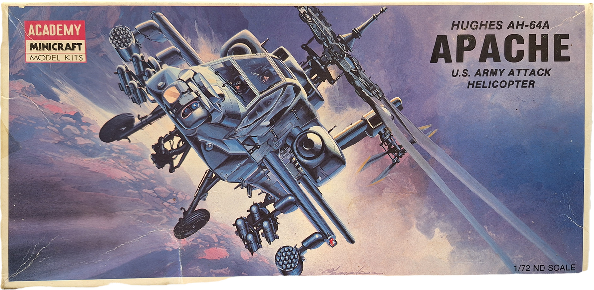 *Vintage* Academy 1:72 AH-64A Apache US Army (FMS)