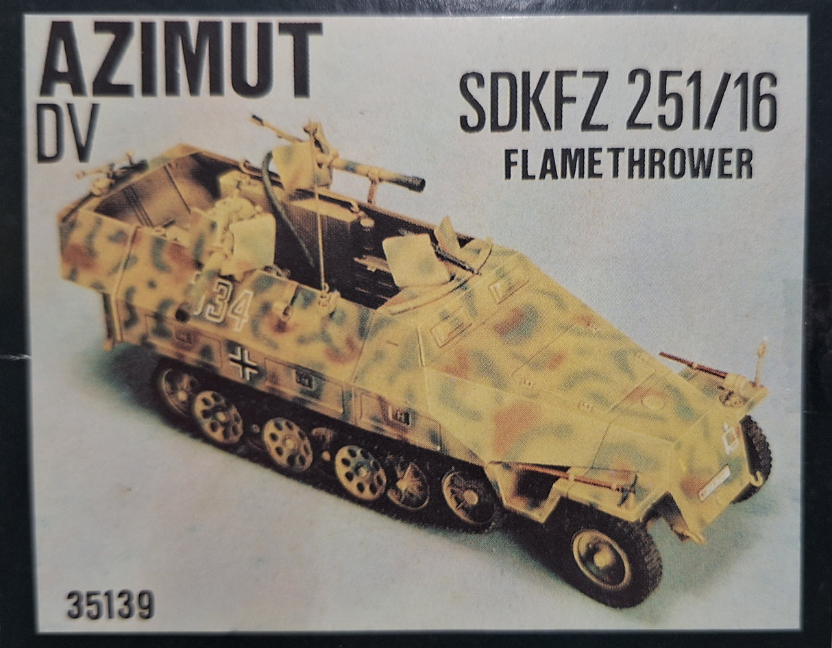 ADV 1:35 Sd.Kfz. 251/16 Flamethrower Resin Conv. Set