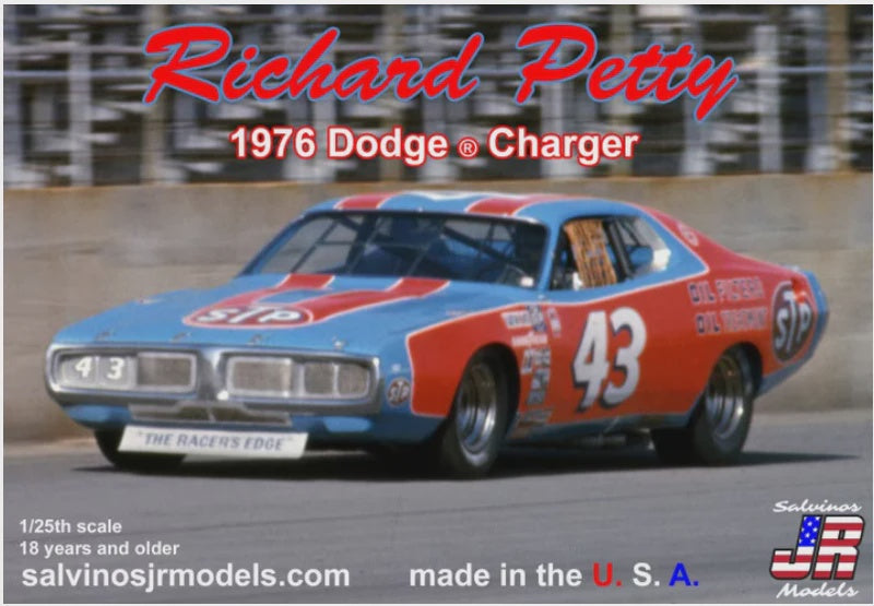 Salvino's JR 1:25 1976 STP Dodge Charger R. Petty***
