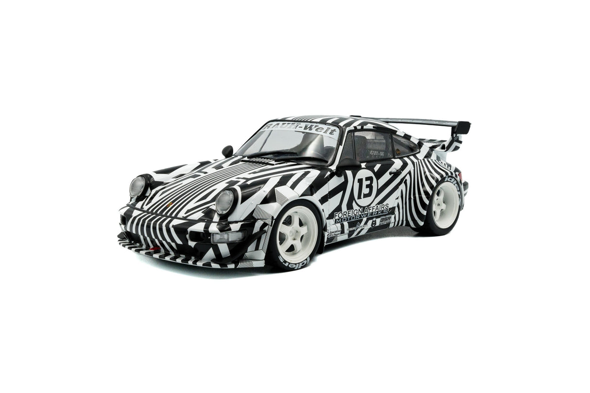 Solido 1:18 Porsche RWB 2022 "The Zebra" Camouflage