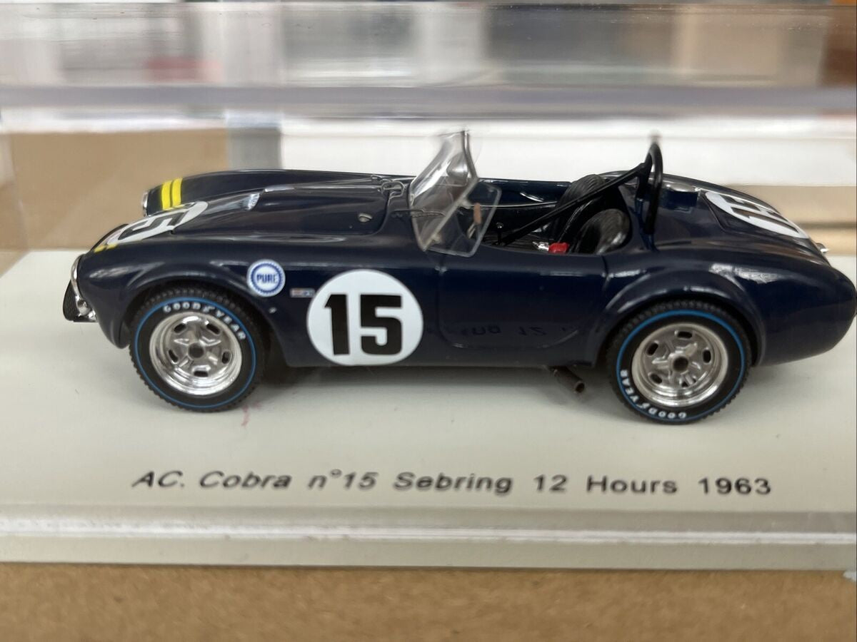Spark 1:43 AC Cobra #15 Sebring 12hr 1963