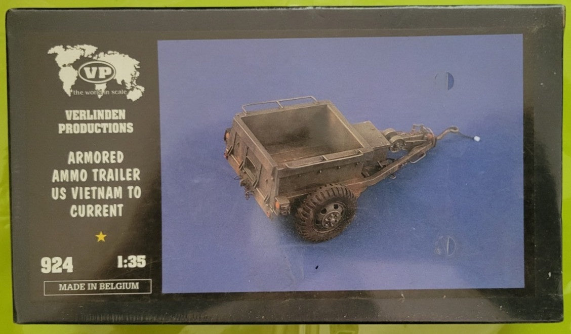 VP 1:35 Armoured Ammo Trailer US Full Resin Set (LW)